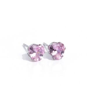 Simple Sweetheart Paparazzi Pink Heart Earrings Fashion Jewelry